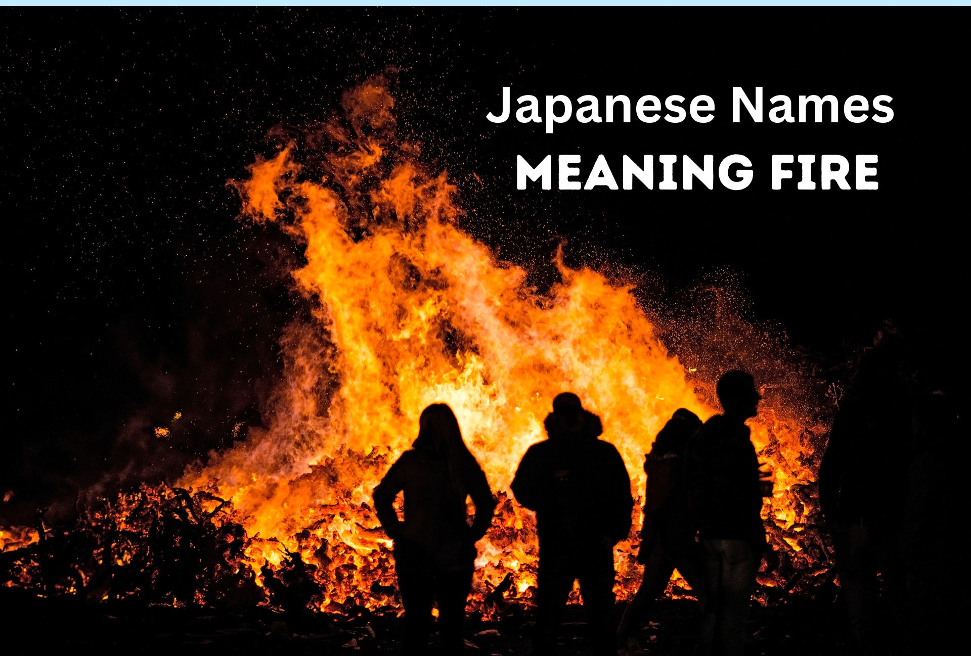 Japanese Names Meaning fire