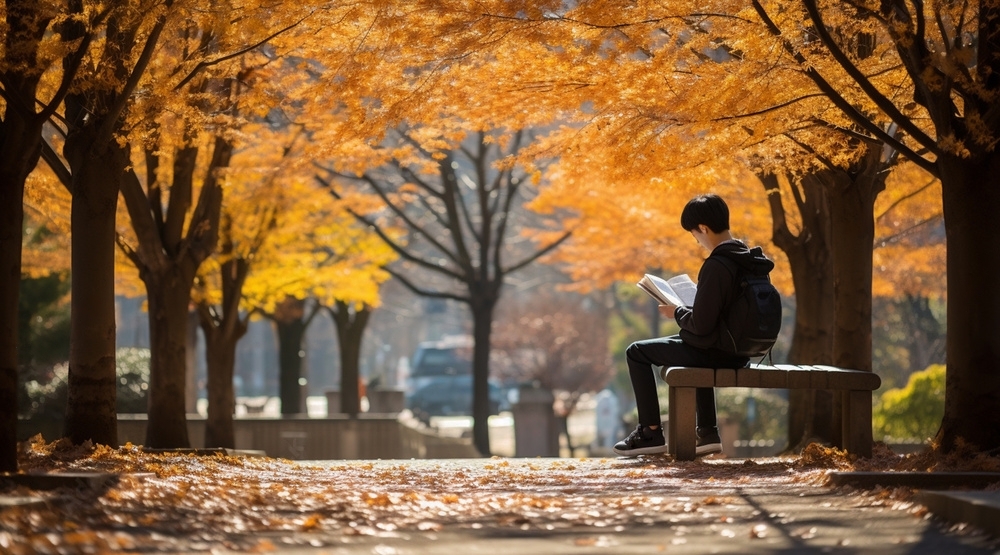 Japanese Names related to autumn for boys
